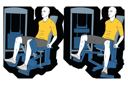 Abducción de cadera en maquina sentado