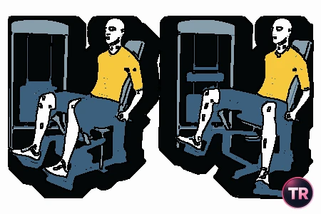 Abducción de cadera en máquina sentado