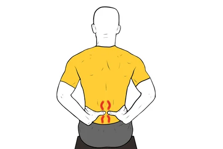 Activación multifidus sentado