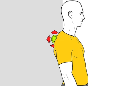 Automasaje de la columna torácica