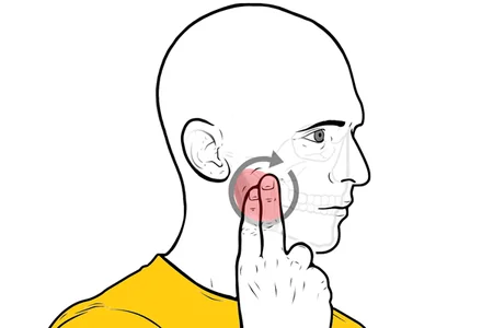 Automasaje del masetero