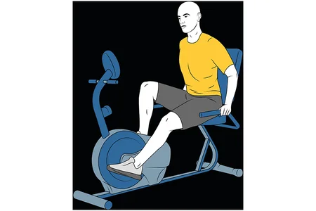 Bicicleta horizontal