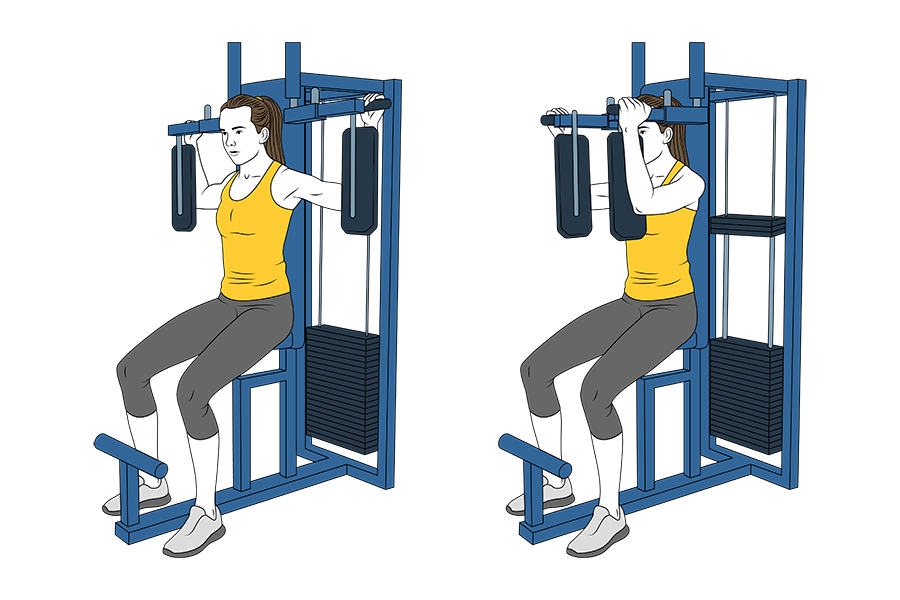 Aperturas en máquina contractor