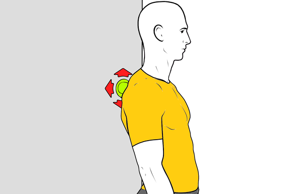 Automasaje de la columna torácica