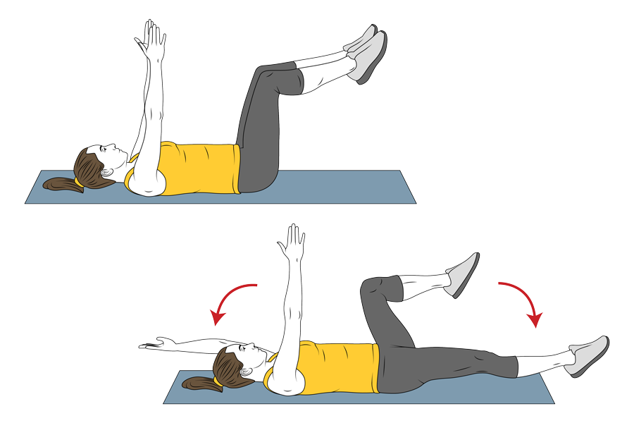 Dead bug o Bicho muerto