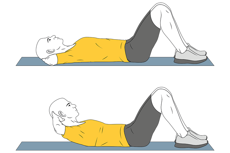 Abdominales nivel medio