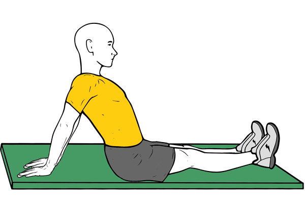 Estiramiento de bíceps y pectoral