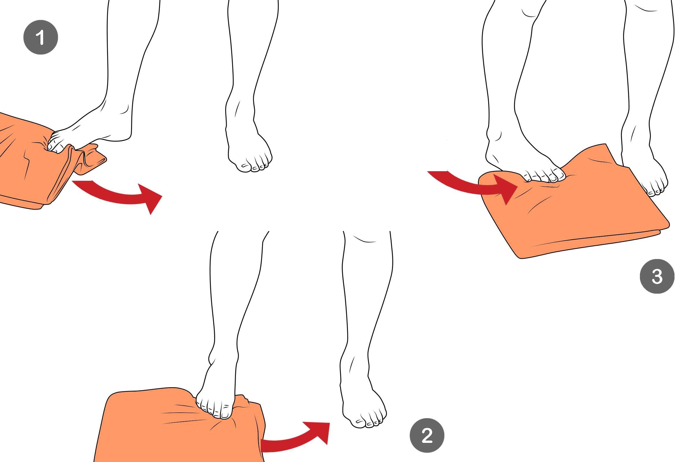 Ejercicio esguince de tobillo.