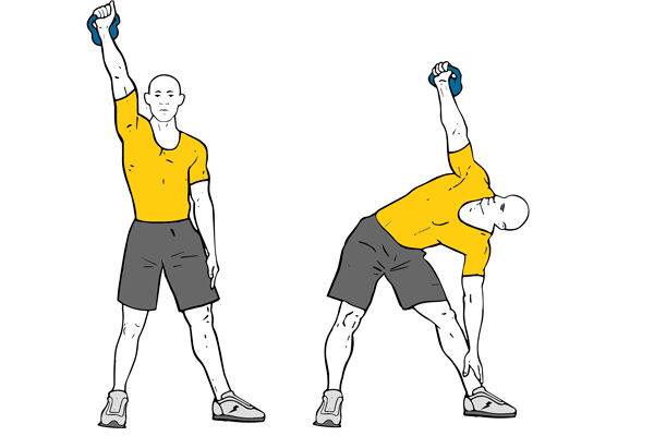 Kettlebells: Todo el cuerpo con 9 ejercicio