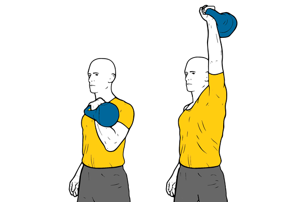 Kettlebells: Todo el cuerpo con 9 ejercicio