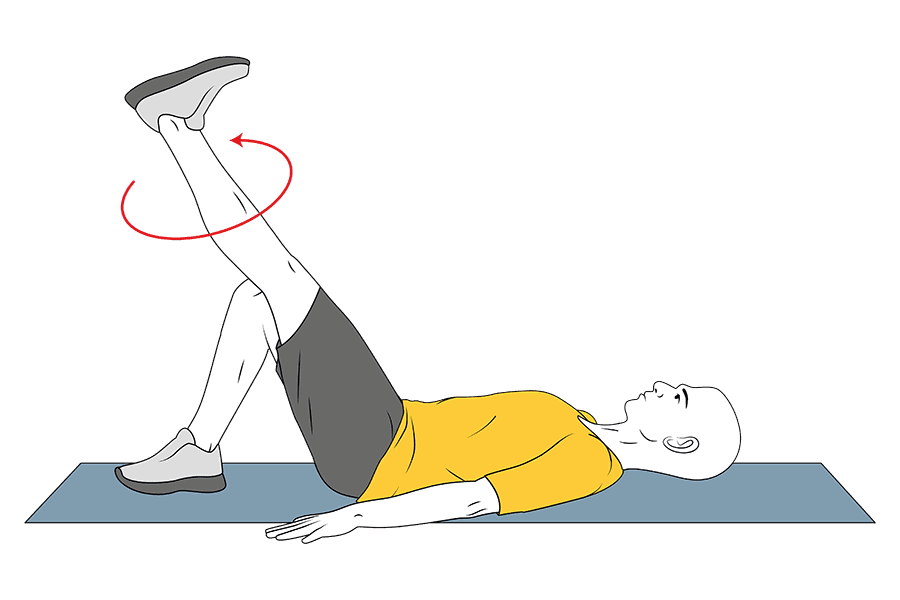 Balanceo de cadera tumbado lateral