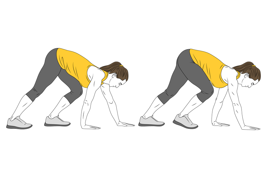 Pasos de oso o Bear crawls