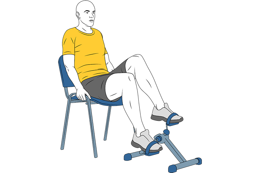 Pedalier sentado