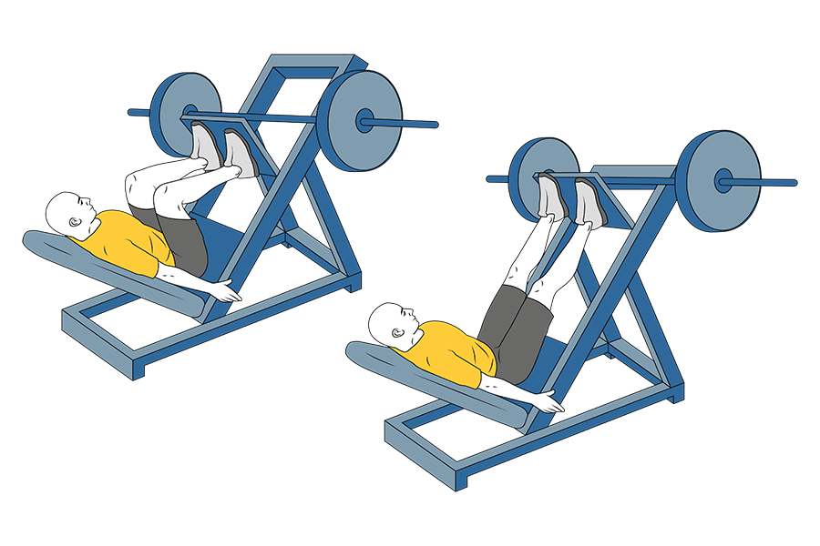 Biseries entrenamiento de piernas