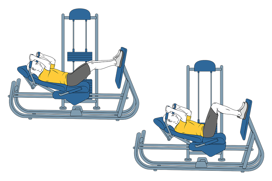 Prensa horizontal con desplazamiento