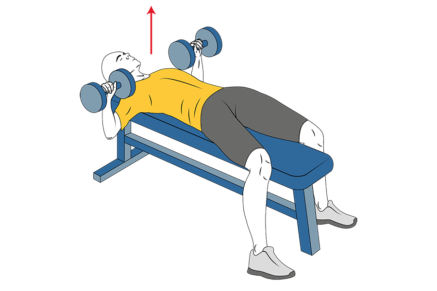 Todo el cuerpo solo con mancuernas. Día 1.