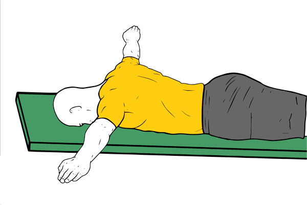 Retracción escapular: activación del trapecio medio e inferior