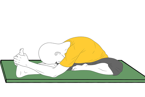 Yoga: Postura del Sauce